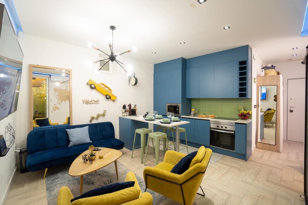Cozy Apartment Puerta Del Sol & Private Patio Madrid Exteriör bild